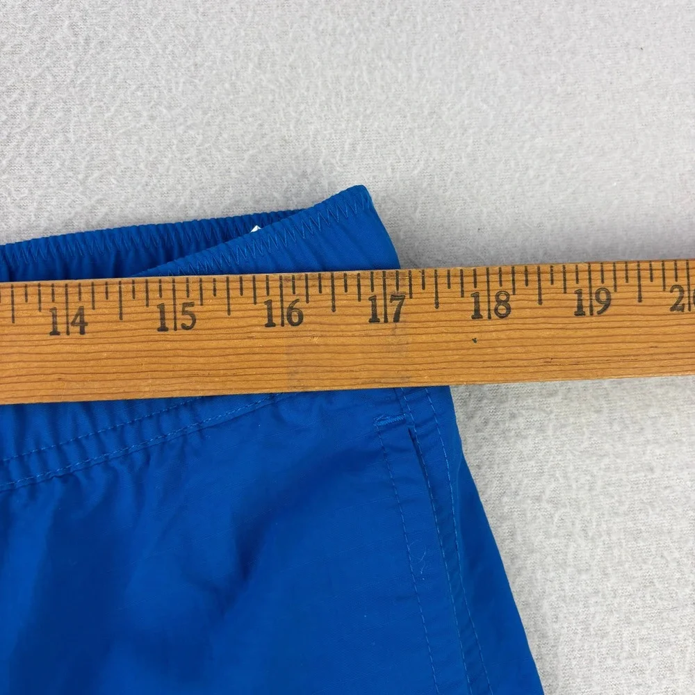 Billabong Board Shorts Mens Large Blue Orange Colorblock Swim Trunks Nylon Retro